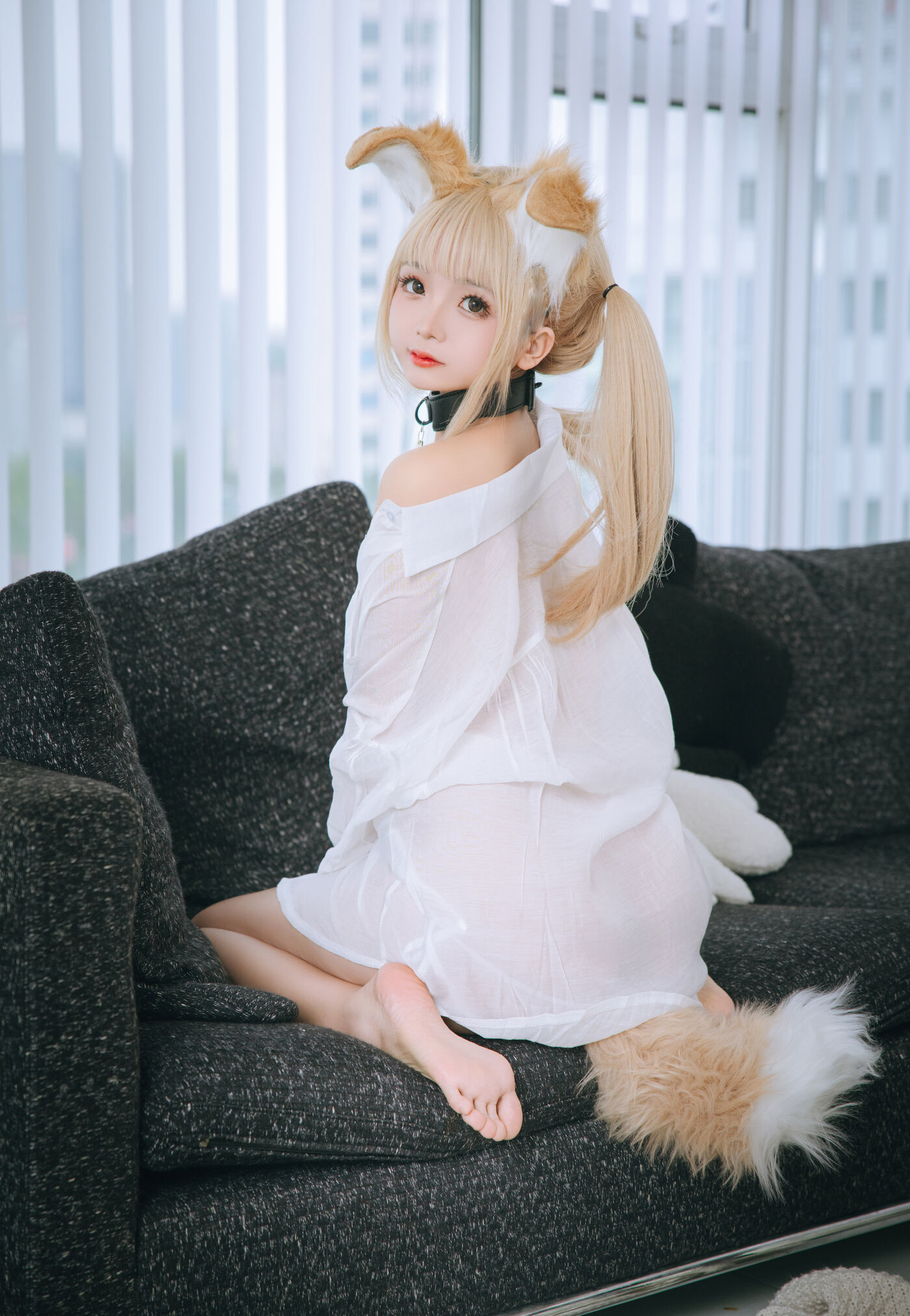 日奈娇 NO.065 衬衫小狗 [100P]插图6